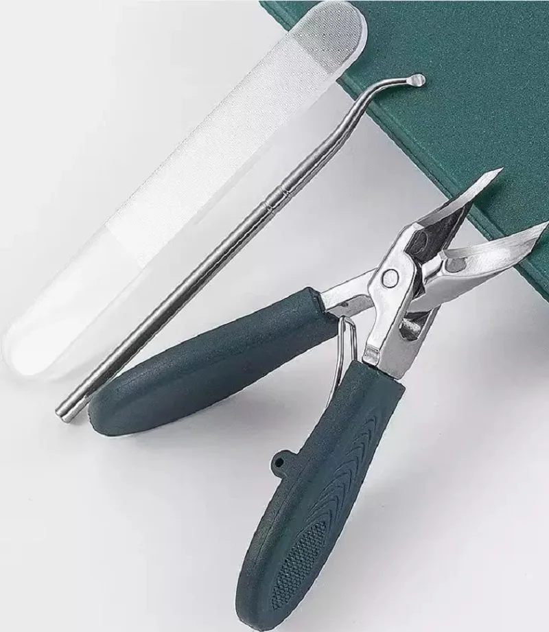 Professional Portable Nail Clipper Anti-Splash Remove Dead Skin Tool Stainless Steel Toenail Fingernail Trimmer Clipper Cutter