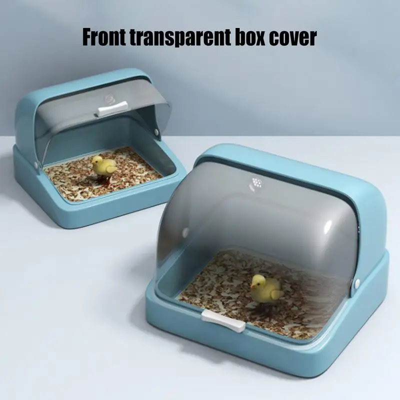 

Chicken Brooder Box Chicken Brooder Warmer Brooding Box Visual Nesting Box 3 Temperature Heating Pad Poultry Habitat Supplies