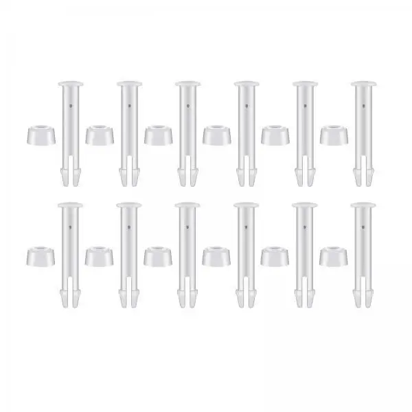 Durable ABS Pool Joint Pins Rubber Seals Set Pool Maintenance Product for Rectangular Metal Frame Swimming Pools