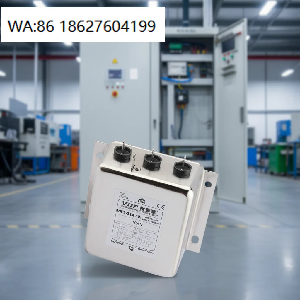 Suppressor for Large VFD Inverter and Motor Drive EMC VIP3 200A 440V Three Phase Power Line Filter High Performance Noise