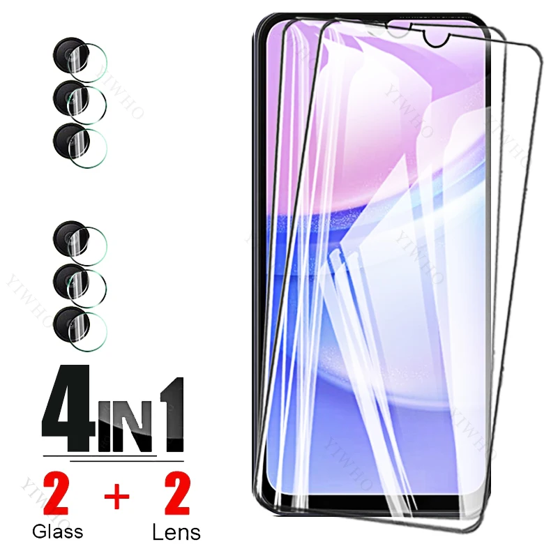 4in1 Protection Glass for Samsung Galaxy A15 A 15 SM-A155F 6.5