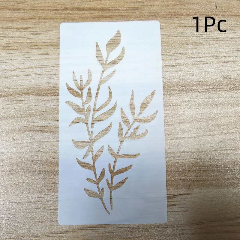 18 Pcs Flower Leaf Stencils, Reusable Painting Templates