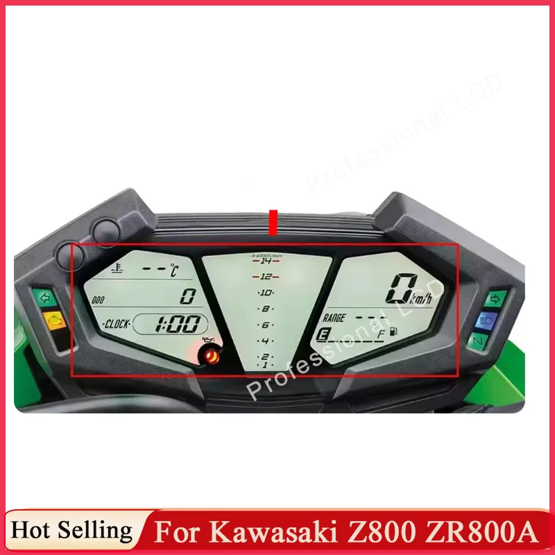 Dashboard LCD Display 880028 KA0487001 For Kawasaki Z800 ZR800A 2013-2016 Car Motorcycle Speedometer Instrument Cluster LCD