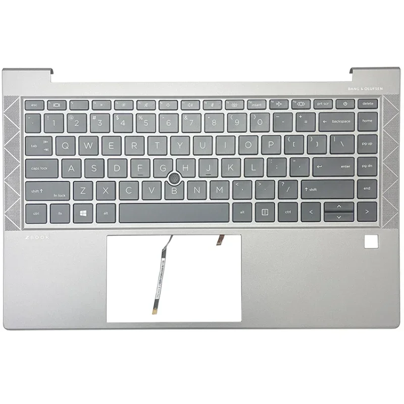 New US Keyboard For HP EliteBook 840 G7 G8 Zbook Firefly 14 G7 G8 Lapotp Palmrest Top Cover Upper Case with Backlight Keyboard