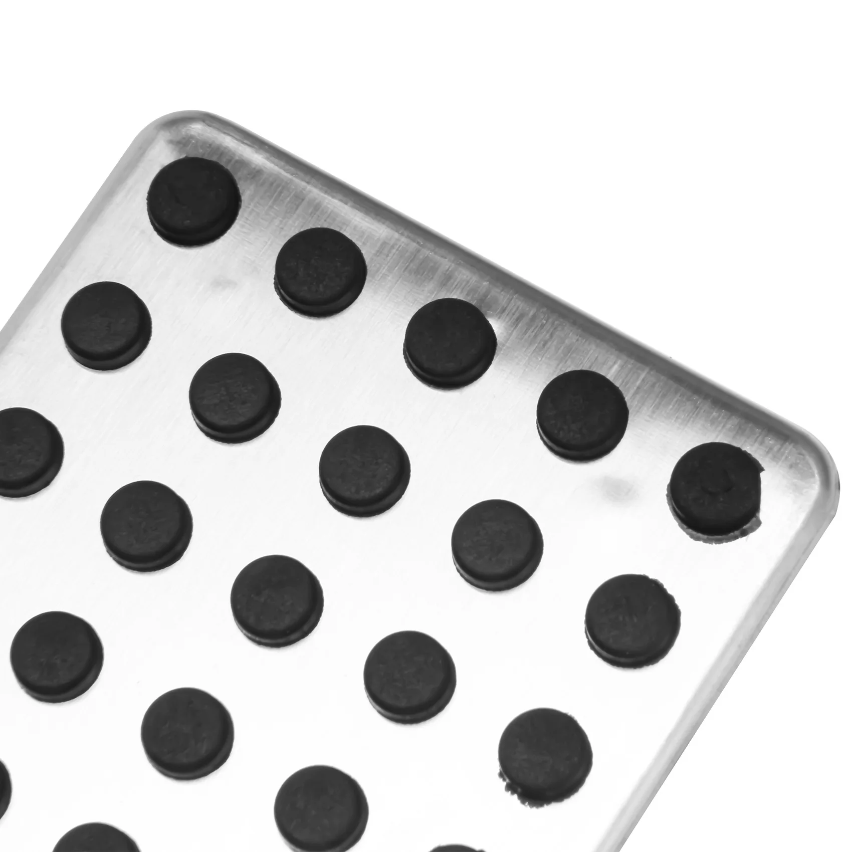 Steel Footrest Foot Rest Dead Pedal Pad Cover For Mercedes Benz A B C E S CLS SLK CLA GLA GLK ML G GL Series Car Styling