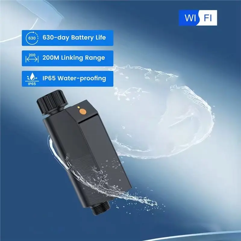 

【ELECTRONIC-ACCESSORIES】Tuya WIFI Smart Garden Watering Timer Valve Remote Control Automatic Irrigation System For Home Outdoor