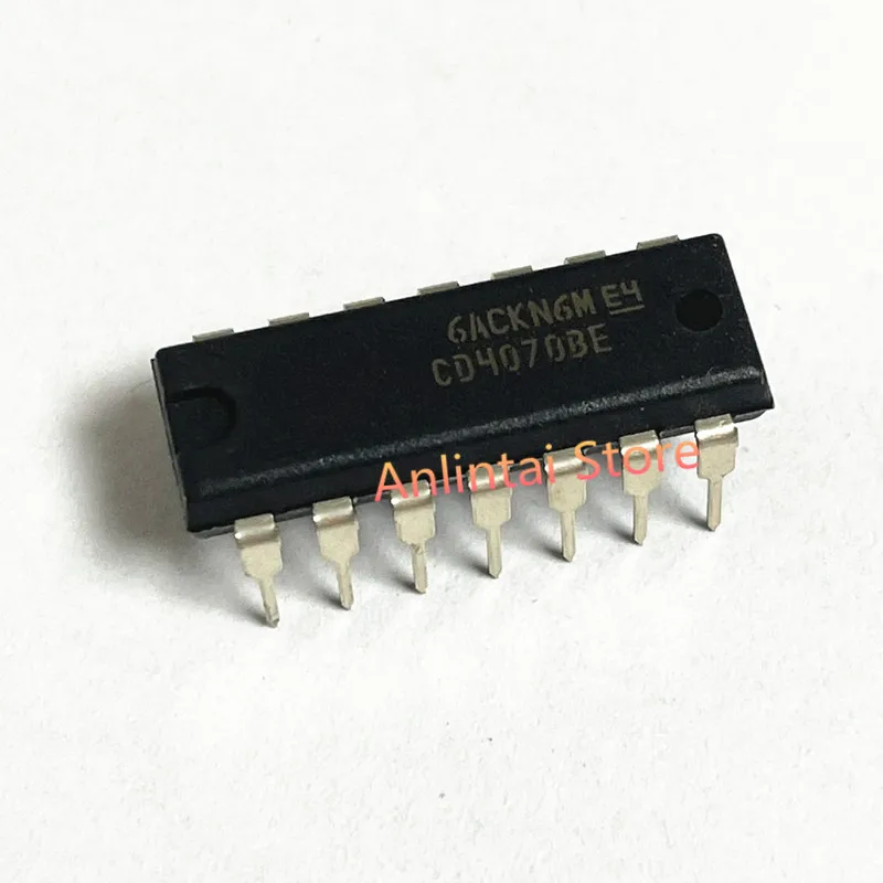 5PCS CD4070BE CD4071BE CD4077BE CD4072BE  DIP-14 IC GATE XOR 4CH 2-INP  Contact us if you cannot find other products