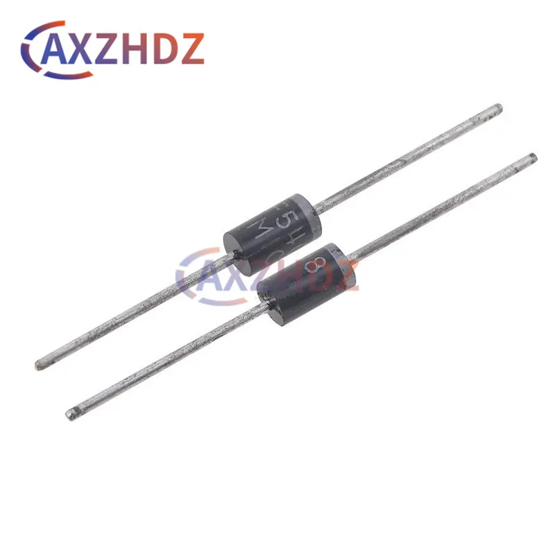 20PCS DO41 UF4001 UF4004 UF4007 UF5401 UF5404 UF5408 DO27 DO201AD 1A 3A 50V 100V 400V 1000V Ultrafast Recovery Rectifier Diodes