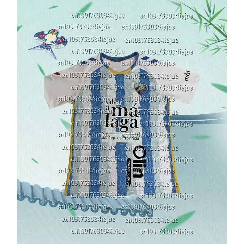 

MOTO Malaga Jersey Melero Home and Away T-shirt Men's Women's Sports 3D Tshirt Children's Short-sleeved Summer T-shirts Tops