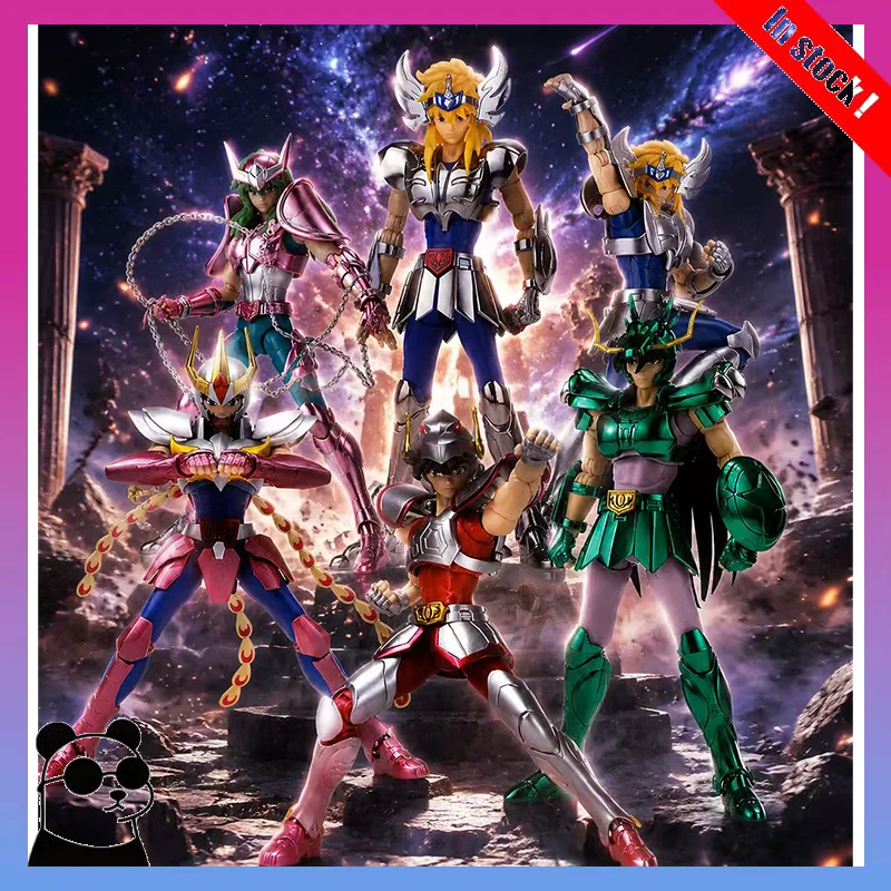 

Great Toys GT Saint Seiya Myth Cloth EX Pegasus Dragon Shiryu Hyoga Cygnus Andromeda Shun Phoenix Ikki V1 Knights of The Zodiac