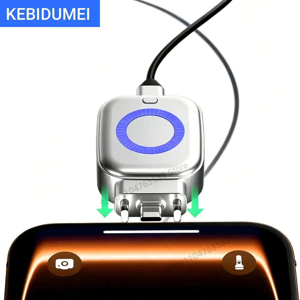 

KEBIDUMEI 140W Fast Charging Data Cable Automatic Power-Off Anti-Overcharge Protection for Safe Charging Full-Capacity Separator
