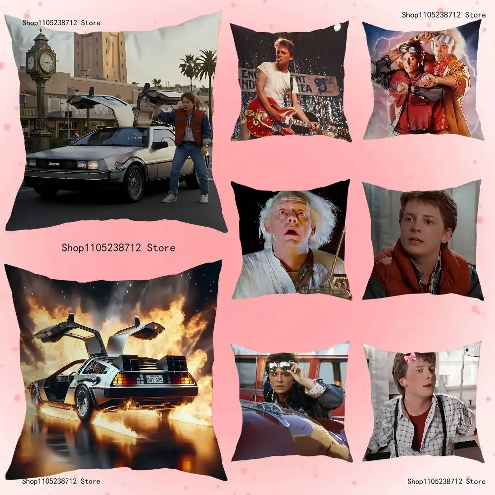 

B-Back To The F-Future Pillowcase Pillowslip Cushion Plush Boys Girls Cartoon Anime Kawaii Decoration Kids Birthday Cute Gifts