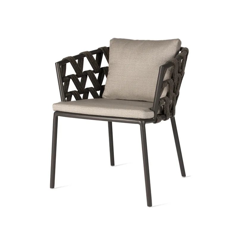 

Nordic outdoor rattan tables and chairs, leisure living room sofa creative courtyard balcony garden teak