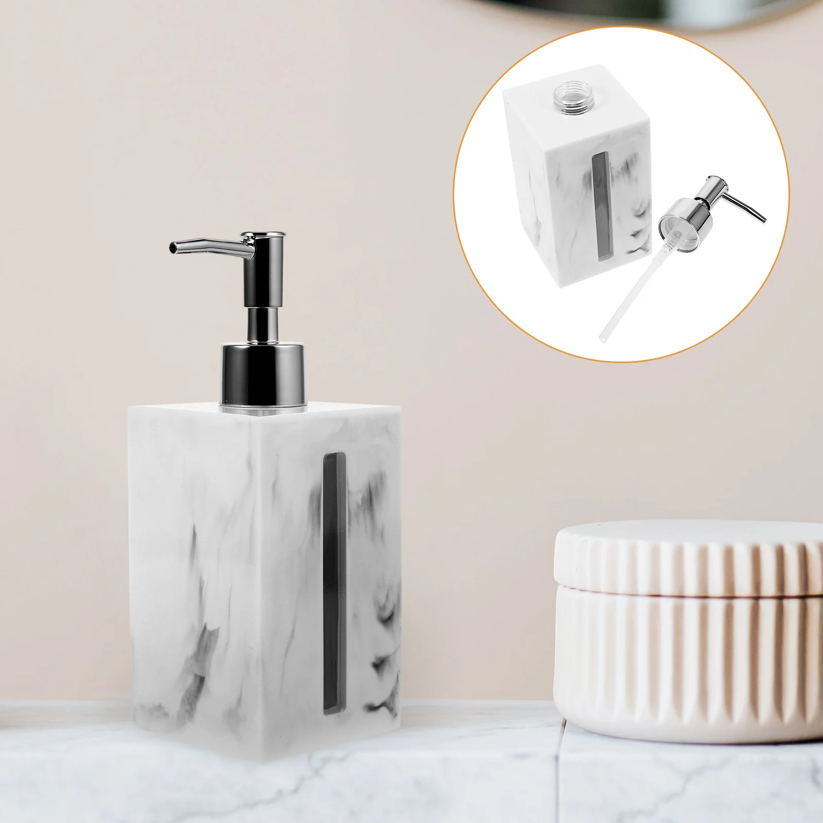 مضخة توزيع جل الاستحمام قابلة لإعادة الملء، زجاجة شامبو لصابون اليد، غسول فارغ، موزع لوشن الحمام، استخدام الفندق المنزلي