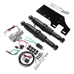 Kit de amortiguadores de suspensión neumática trasera para motocicleta, para Harley Touring modelo Road King Electra Street Glide Bagger 1994-2023