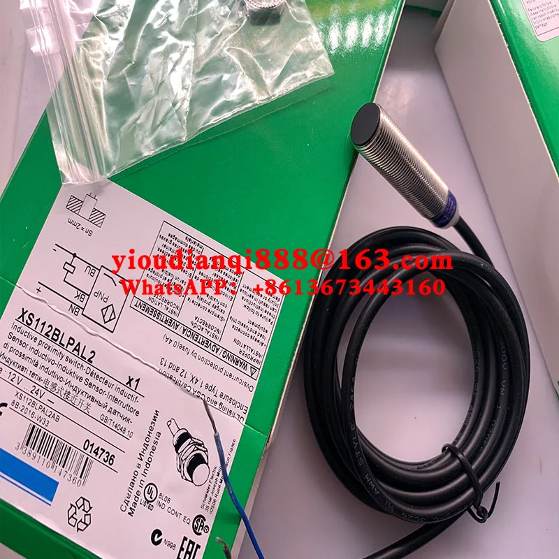 XS112BLPBL2 XS112BLPBL2C Sensor saklar kedekatan baru