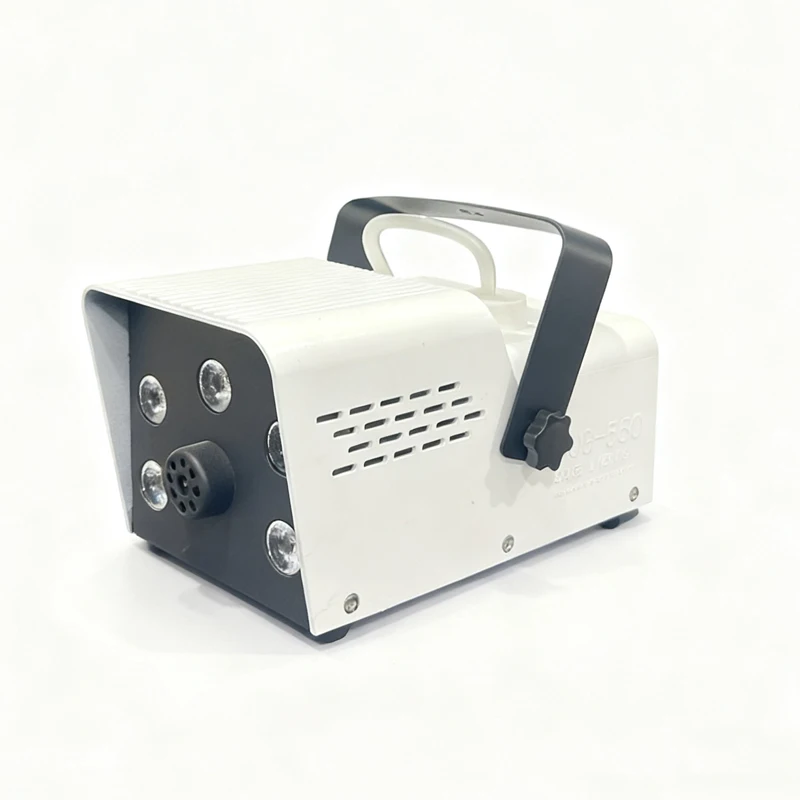 550W Smoke Machine 5LED DMX Light Beads 3m Spray Distance Stage Fog For Party Wedding Effect Remote Control Disco Event Lighting image 3