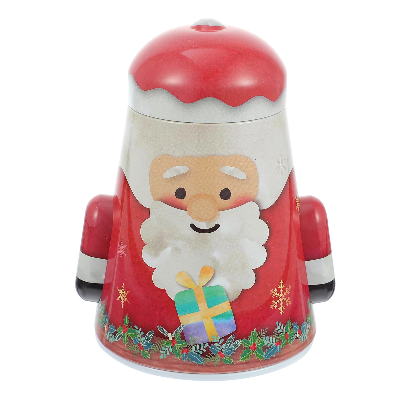 

1Pcs Christmas Storage Box Iron Candy Case Gift Packaging Tin Box Holiday Decor Christmas Gift Boxes Sealed Boxes
