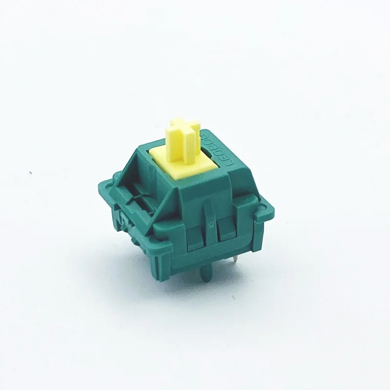 LEOBOG Kayking Switch for Mechanical Keyboard HIFI Linear 5 Pins Green Bottom Out force 43g Lubed