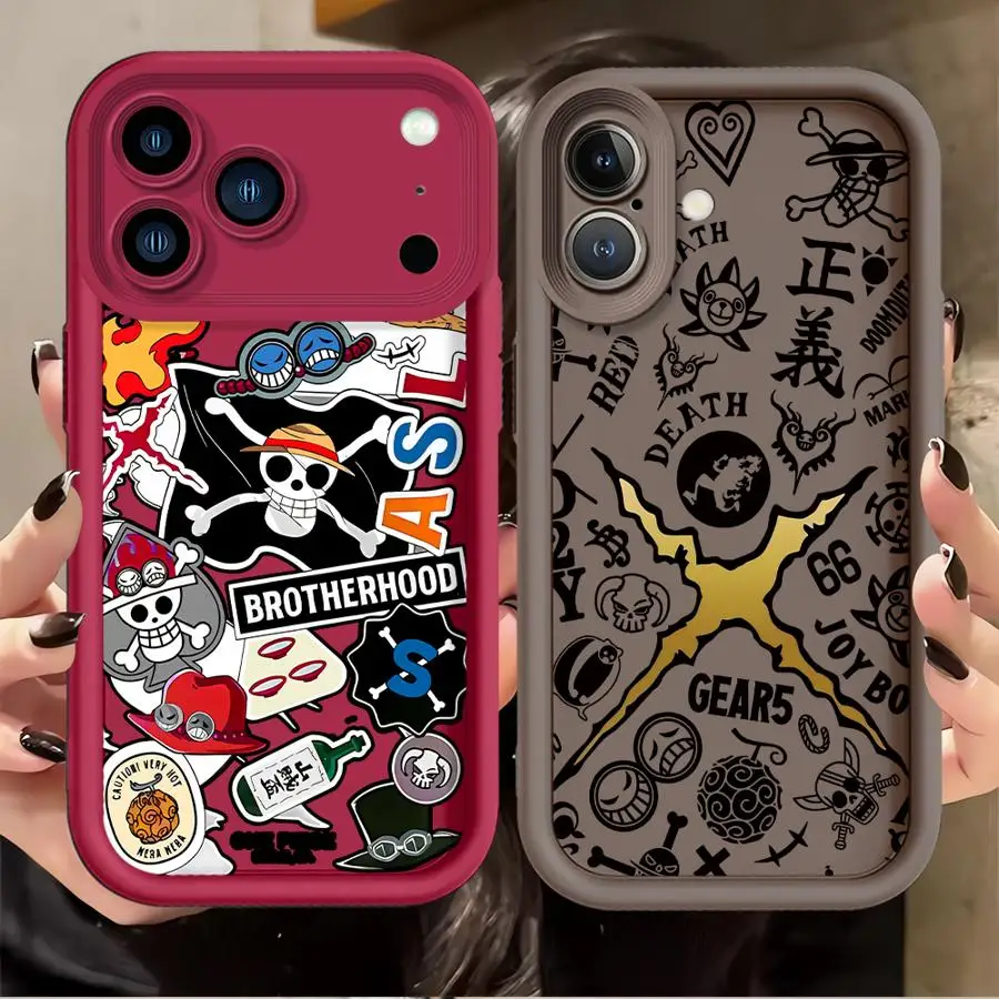 Ones Pieces Thousand Sunny Case for Apple iPhone 17 Pro Max 14 Plus 16 15 XR 16e 17E 11 12 13 Mini XS Phone Cover view 5