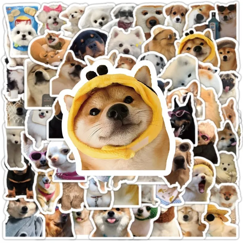 

100PCS Funny Dog Stickers, Cartoon, Beautiful Stickers, Stationery, Mobile Phone, Bicycle, Computer, Suitcase, Decoration, Gift