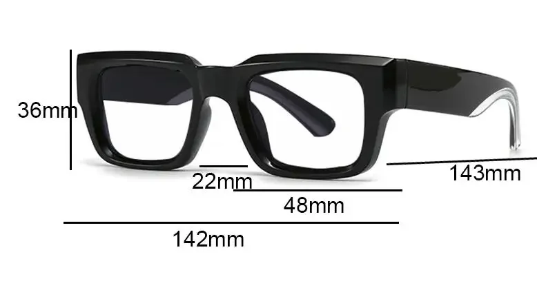 Luxus Marke Design Frauen Lesebrille Männer Fashion Square Presbyopie Brillen Dioptrie + 1,00 ~ + 6,00 Anpassen Rezept – Detail 2
