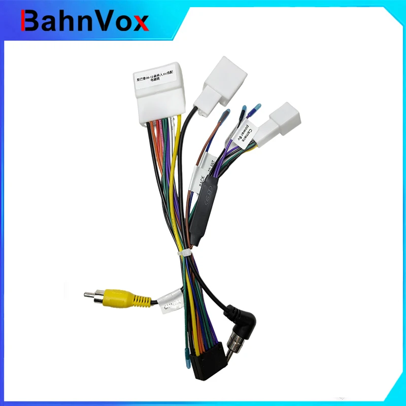 

Car 16pin Power Cord Wiring Harness Adapter For Subaru Forester XV 2008-2012 For Subaru Impreza 2003-2008 Installation Head Unit