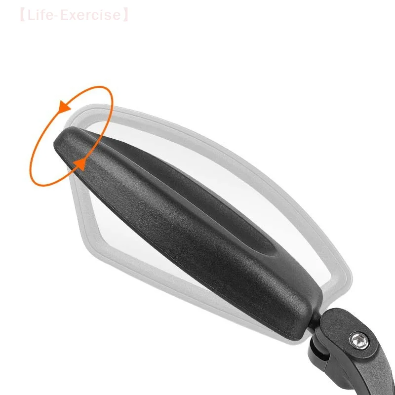 HD Lens Bicycle Rearview Mirror 360° Rotatable Mountain Bike Rearview Mirror Widened Wide Field