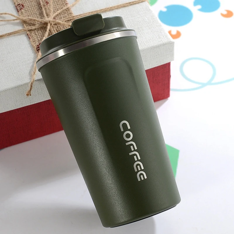 Heat Preservation Coffee Mug Stainless Steel Travel Portable Mug Coffee Milk Cup Vaccum Flasks Thermo Cup