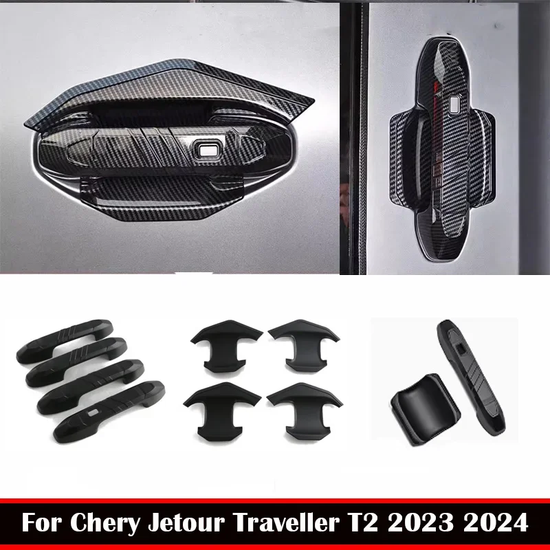 

Abw для Chery Jetour Traveller T2 2023 2024, дверная ручка автомобиля, ручка, чаша, декоративная крышка, накладка, аксессуары