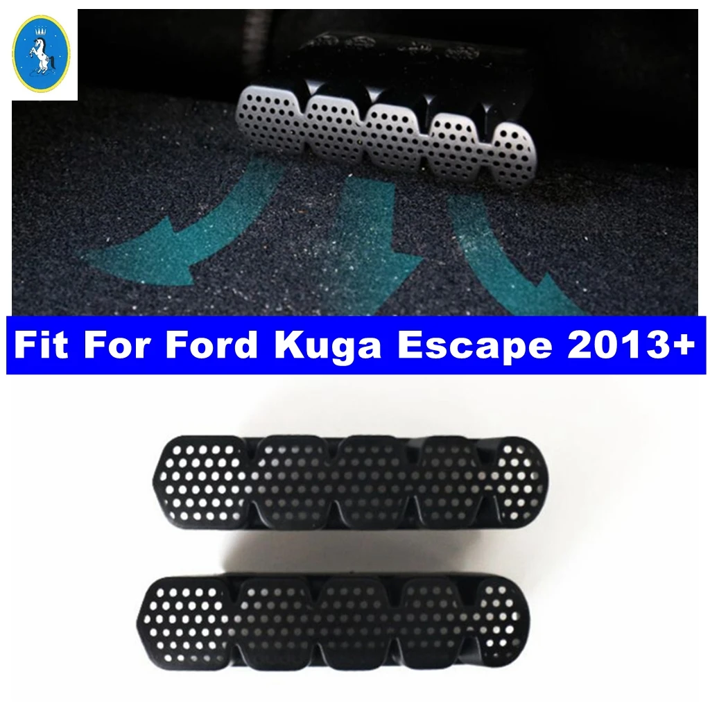 

Seat Under Heat Floor Air AC Duct Vent Outlet Dust Plug Cover Trim Fit For Ford Kuga Escape 2013 - 2019 Car Interior Accessories