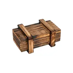 Klasyczna drewniana łamigłówka Magic Box Puzzle dla dorosłych i dzieci