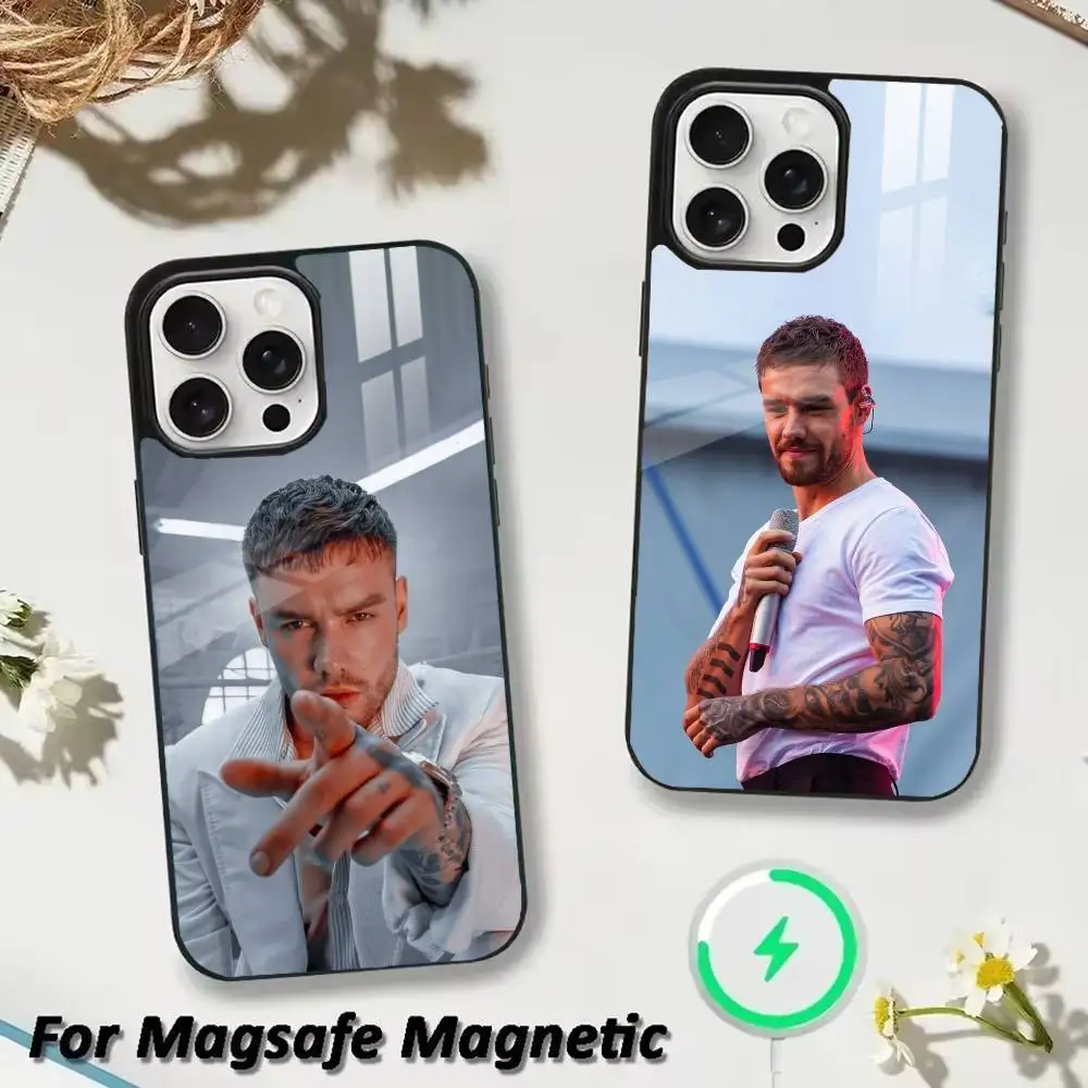 

L-liam Singer P-Payne Phone Case For iPhone 17,16,15,14,13,12,Plus,Pro,Max for Magsafe Magnetic Wireless Charging
