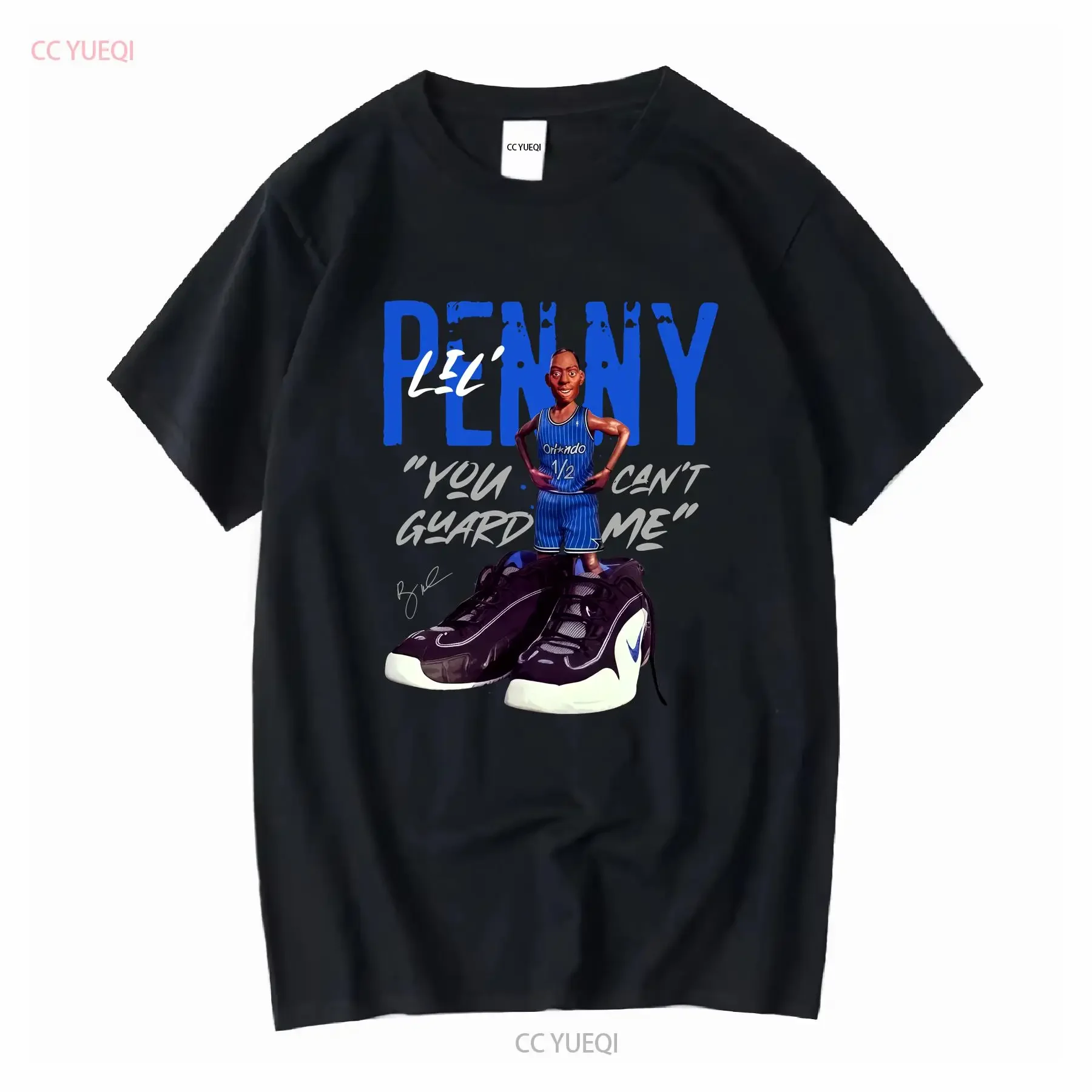 Lil Penny Comediante Actor de televisión Deportes Retro Vintage Camiseta Top DGV vintage Lavado gráfico moda Casual ropa de diseñador