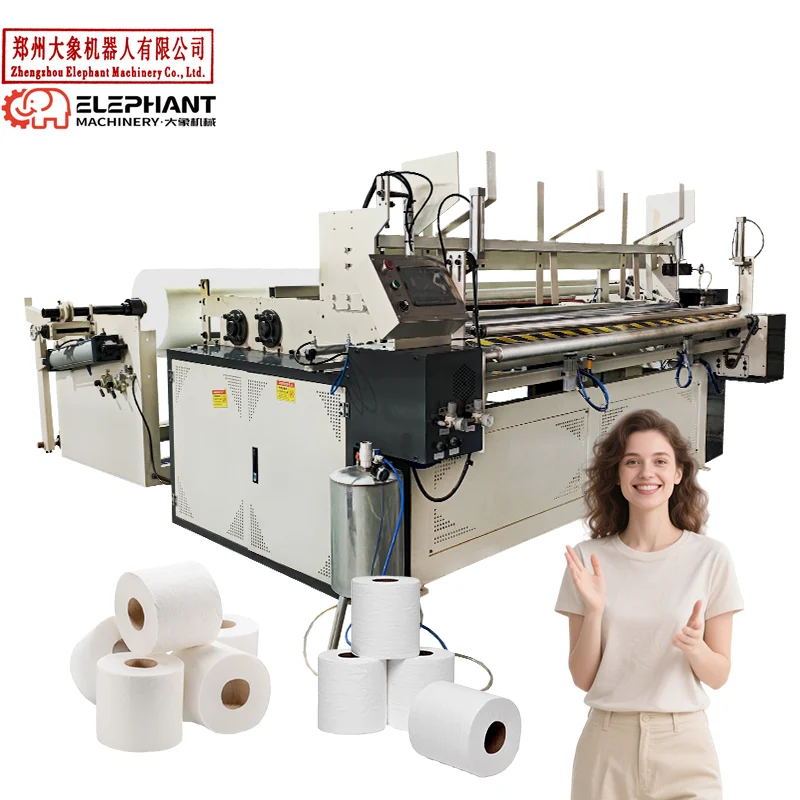 Customized High Output Low Cost Toilet Paper Manufacturing Line Toilet Paper Making Machine
