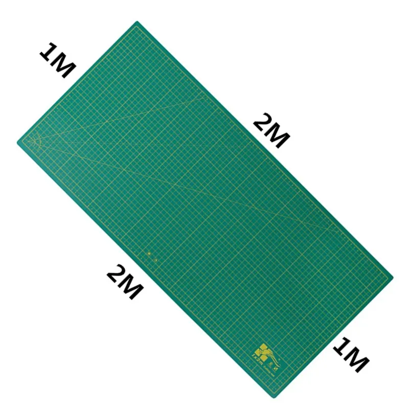 1m × 2m dwustronna samolecznicza płyta pcv podkładka do cięcia Patchwork Mat artysta DIY instrukcja rzeźba narzędzie domu rzeźba skala pokładzie