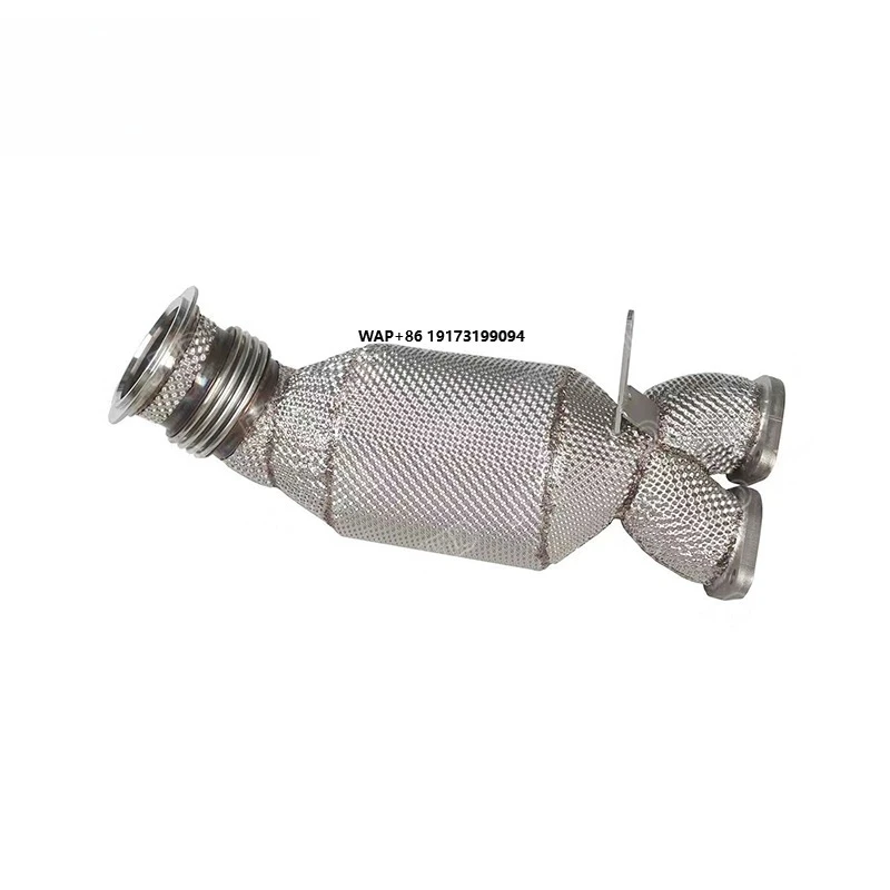 

Performance Exhaust System for E90/E92/E93 N55 335i 3.0T - with Heat Shield with cat EUR5 200 Cells