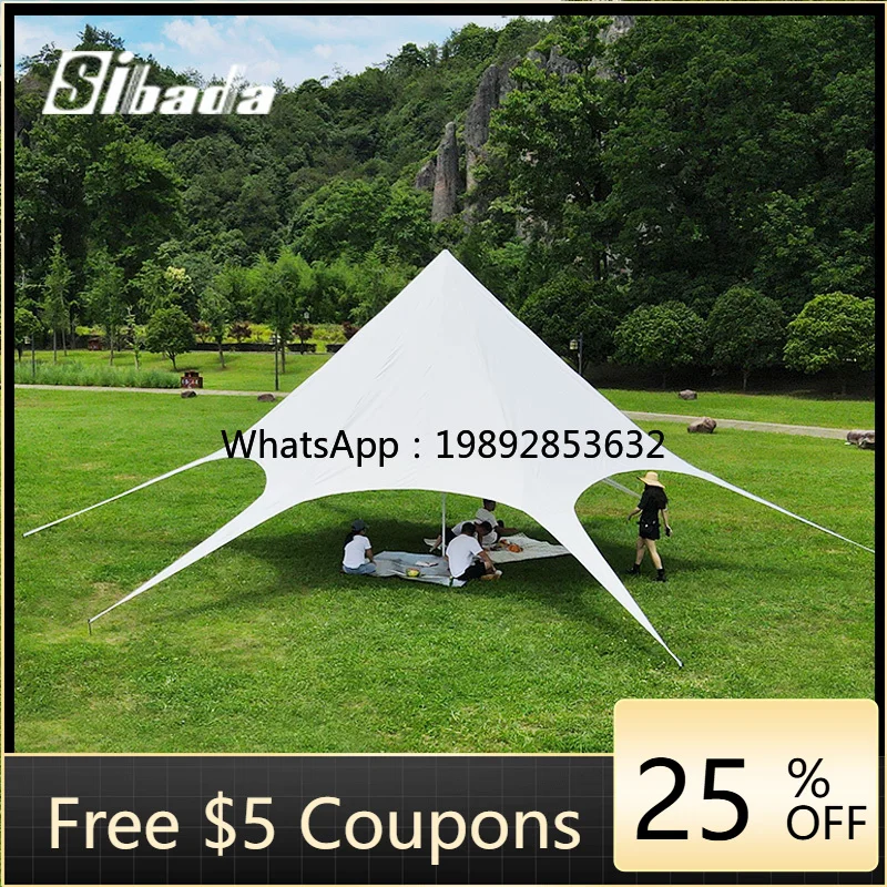 

Thickened Rainproof Umbrella Shed Portable Camping Base Windproof Sun-Proof
