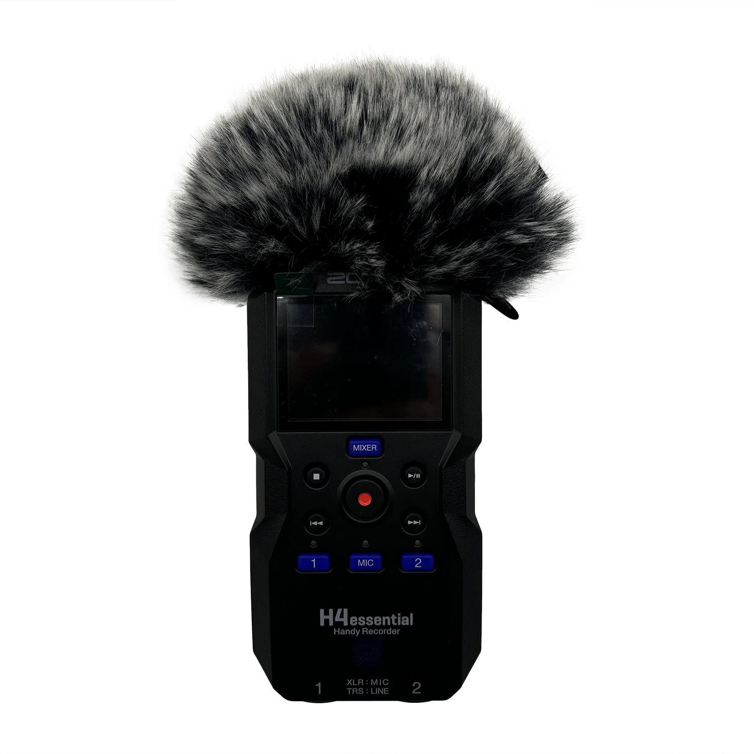Blue Mantis Pop Filter Dead Cat Outdoor Artificial Fur Wind Cover Muff Windscreen Sleeve Windshield Foam For ZOOM H4essential