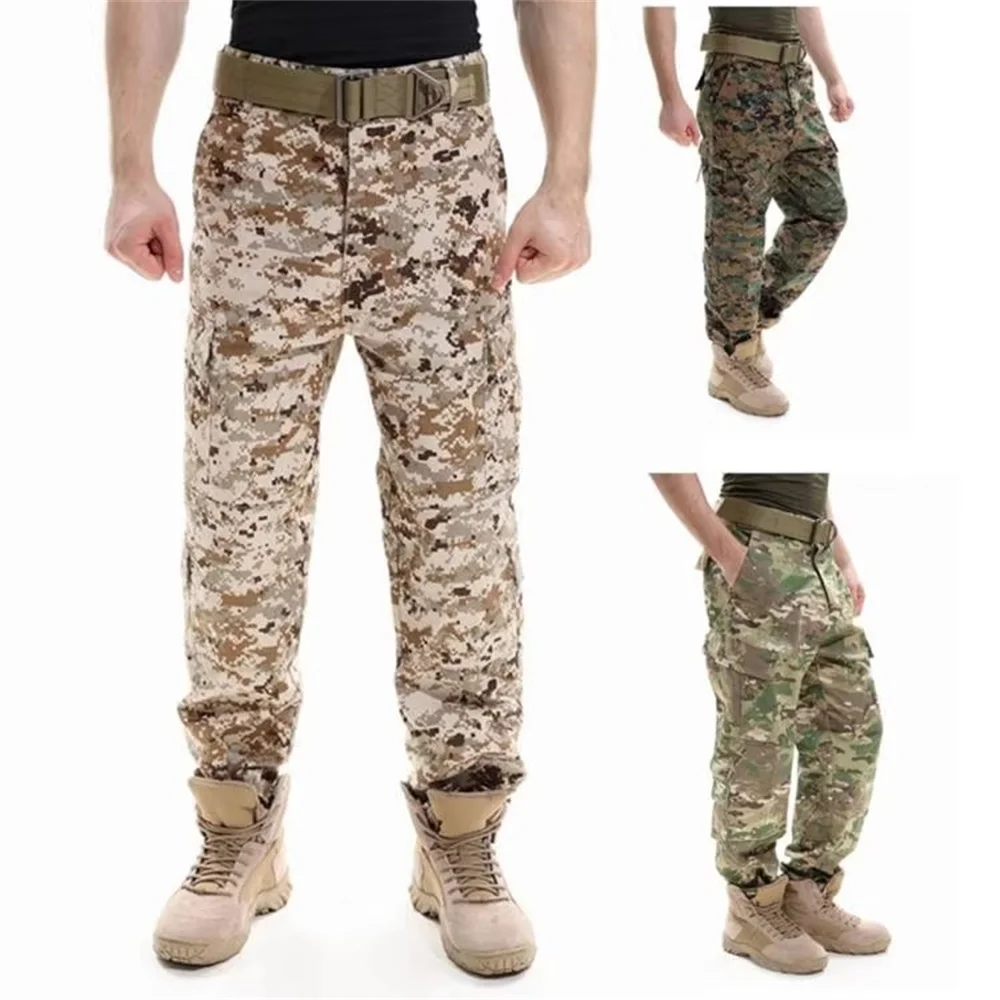 En gros Haute Qualité A-TACS FG ACU CP Noir document Ripstop Pantalon Militaire Uniforme DulDesert Camo html Pantalon BDU Style