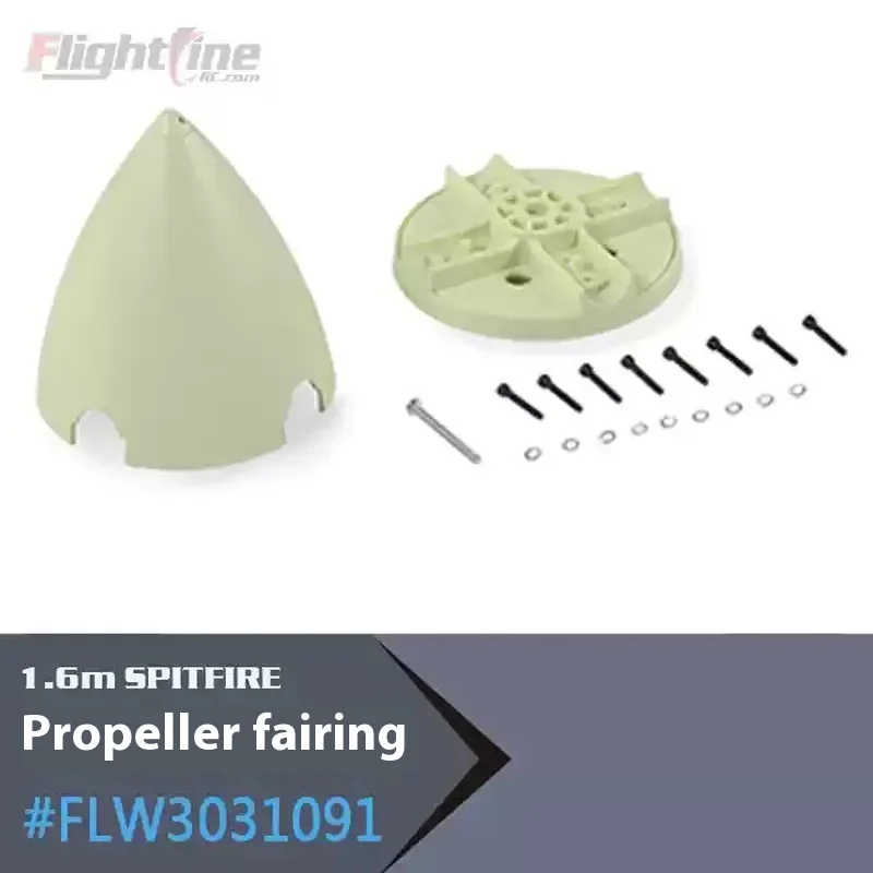 Freewing Flightline 1600 มม.Spitfire อุปกรณ์เสริม Body ปีกหลัก Landing Gear Paddles Power Assembly Hub กล่อง