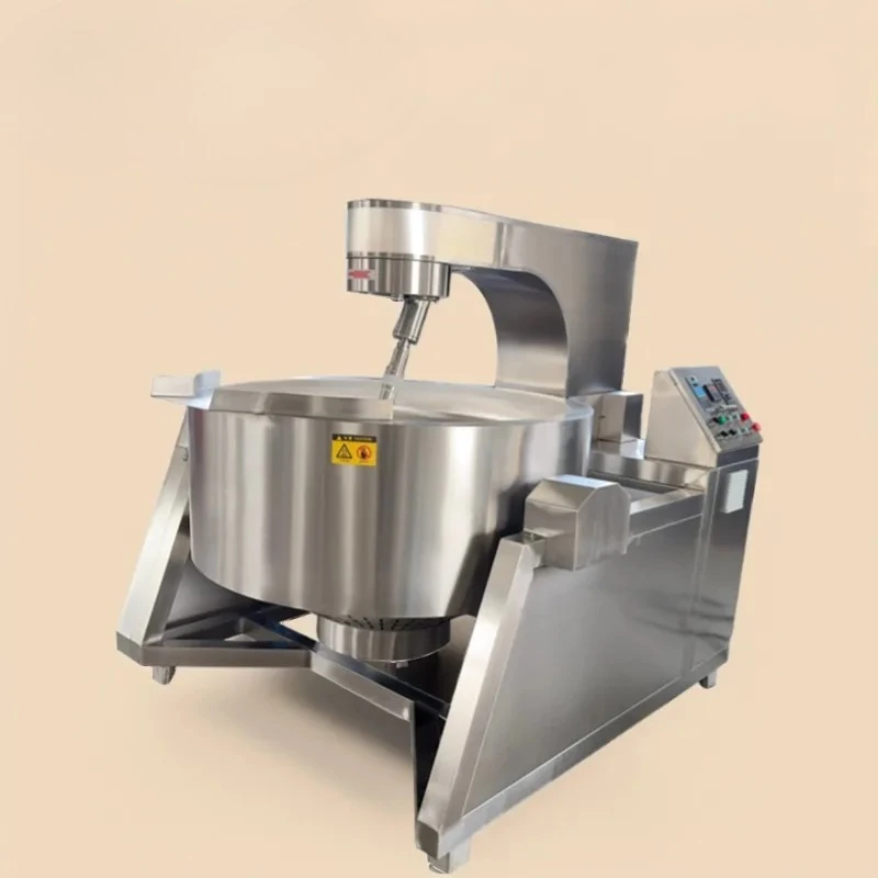 200L Automatic Planetary Stir Fryer, Multi‑Purpose Nut Sugar Coating & Sauce Cooking Machine