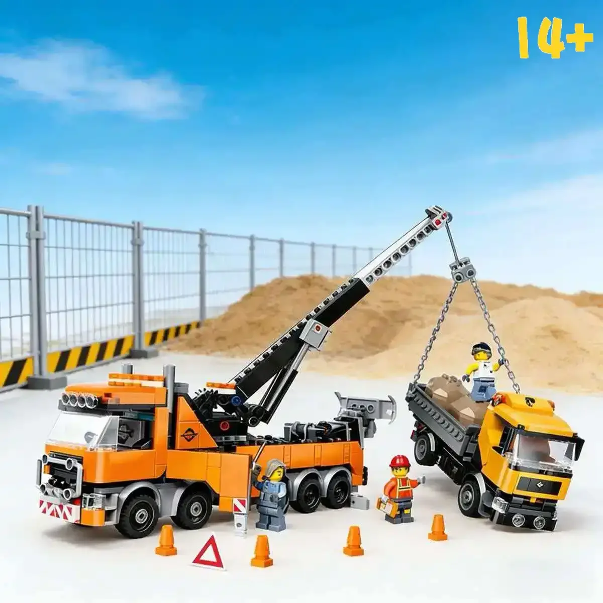 

Новейший конструктор MOC 60467 «Тяжелый кран», 1280 деталей, изысканная модель для демонстрации, идеальный подарок для детей