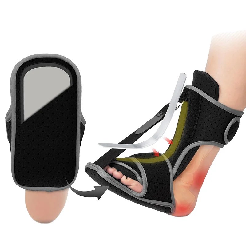 Hot Sale Neoprene Foot Orthotics Plantar Dorsal Fasciitis Night Splint Breathing Upgrade Fitness Safety