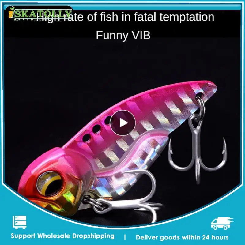 Castfanatic 17g/13g metalowe przynęty VIB MZ55 Lipless Blade Bait z ogonem Jig Spinner tonące woblery wędkarstwo sztuczny sprzęt