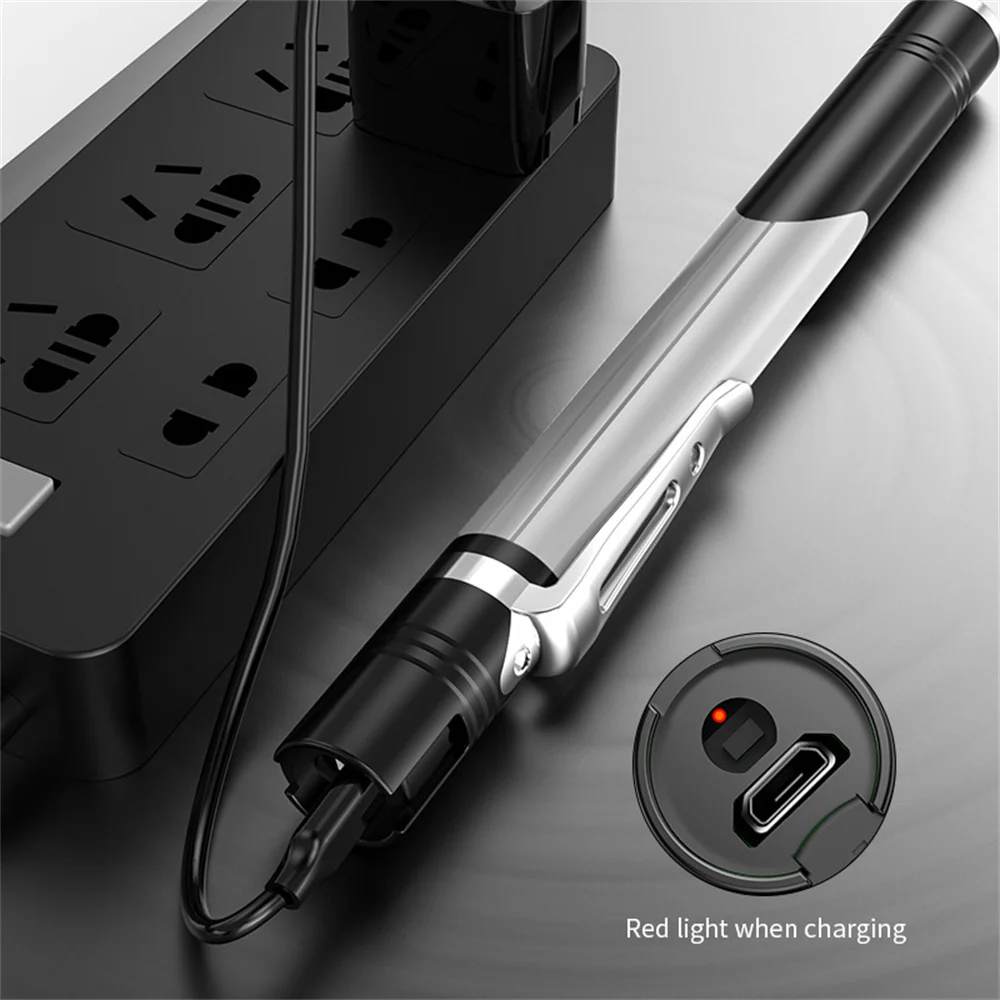 Emergency Medical Pen Light Handy First Aid Work Inspection LED Flashlight Professional Torch Lamp Doctor Nurse Pen Lighting