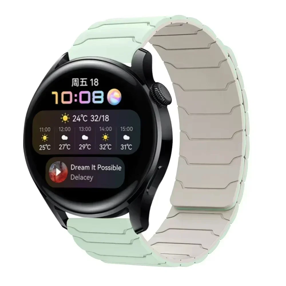 Магнитный силиконовый ремешок для Xiaomi Watch S4 S3 S2 S1 Pro, ремешок 22 мм для Xiaomi Watch 2 Pro Mi Watch Color2 Браслет