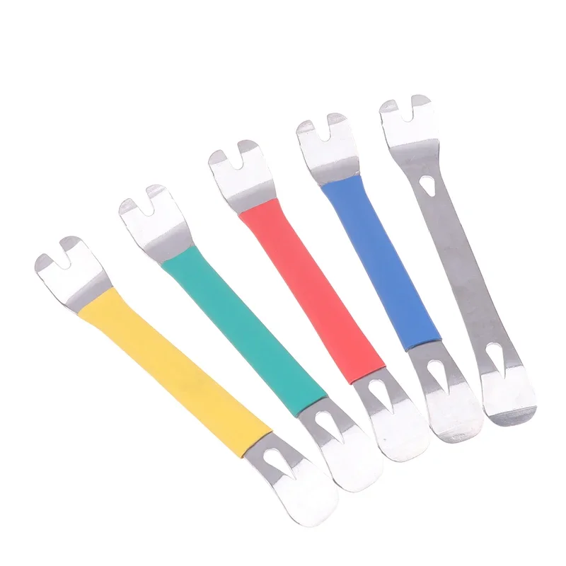 1Pc Car Removal Tool Car Door Clip Panel Trim Dash Auto Radio Metal Removal Pry Tool Automobile Interior Disassembly Tools