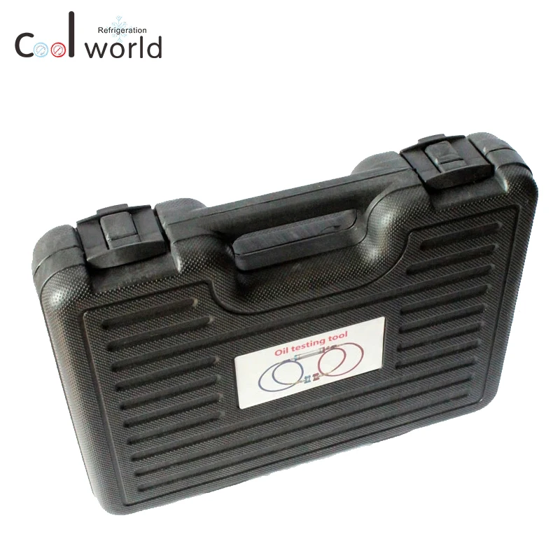 Auto A/C System test Tool Quick Charge Compressor Refrigerant Refrigerant and Oil Compatibility test Tool Kit - view 5