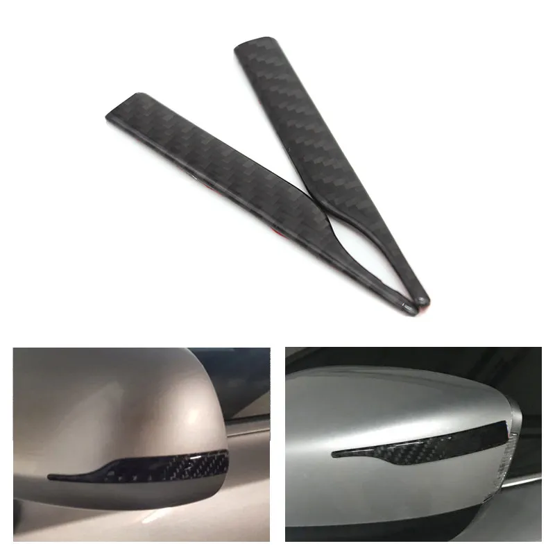 For BMW 1 2 3 gt 4 5 7 Series X3 X4 X5 X6 Carbon Fiber Rearview Mirror Anti-rub Strip Protector Anti-collision Bumper Sticker